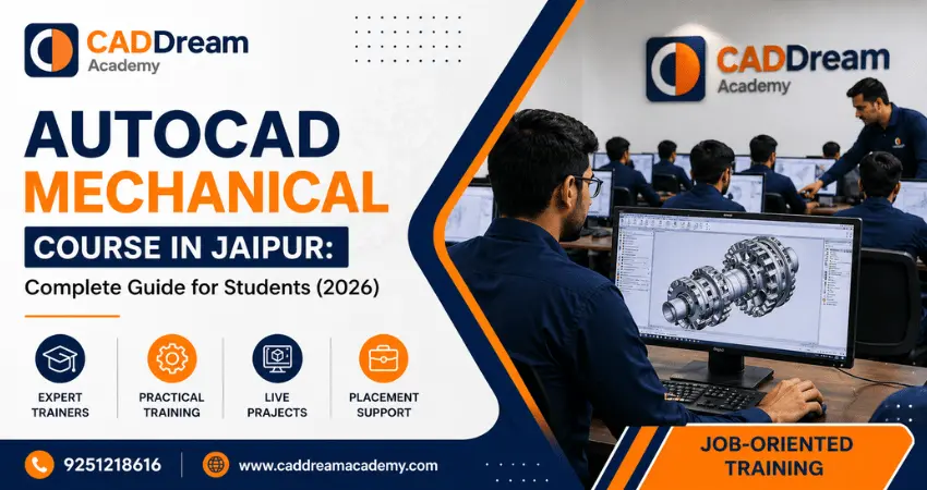AutoCAD Mechanical Course in Jaipur: Complete Guide for Students (2026)